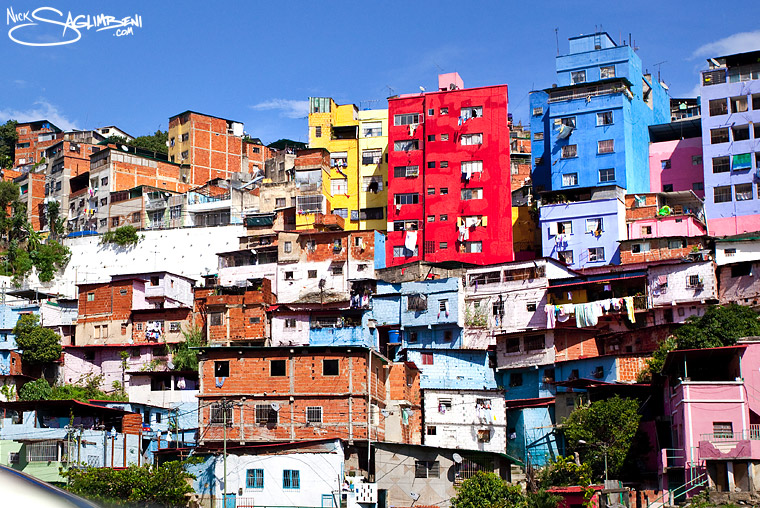 Venezuela Colored Houses