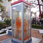 Phone booth fish tank by Kingyobu 5