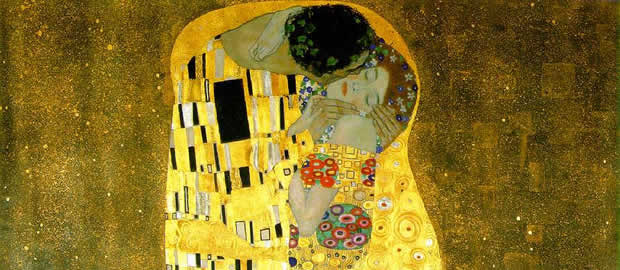 Gustav Klimt The Kiss front page thumb