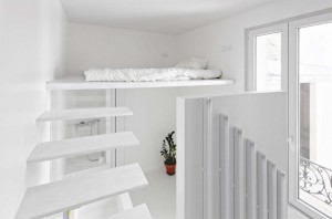 Spectral Apartment, neutral interiors for creating a logical composition