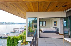 Kirkland Residence Remodeling sea view from the balcony