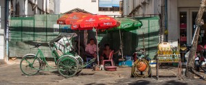 Street Photography in Phnom Penh, Cambodia by Tim Kelsall - open air kiosk at Street 51