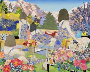 If surpasses at the mountain by Naomi Okubo Painting 2013